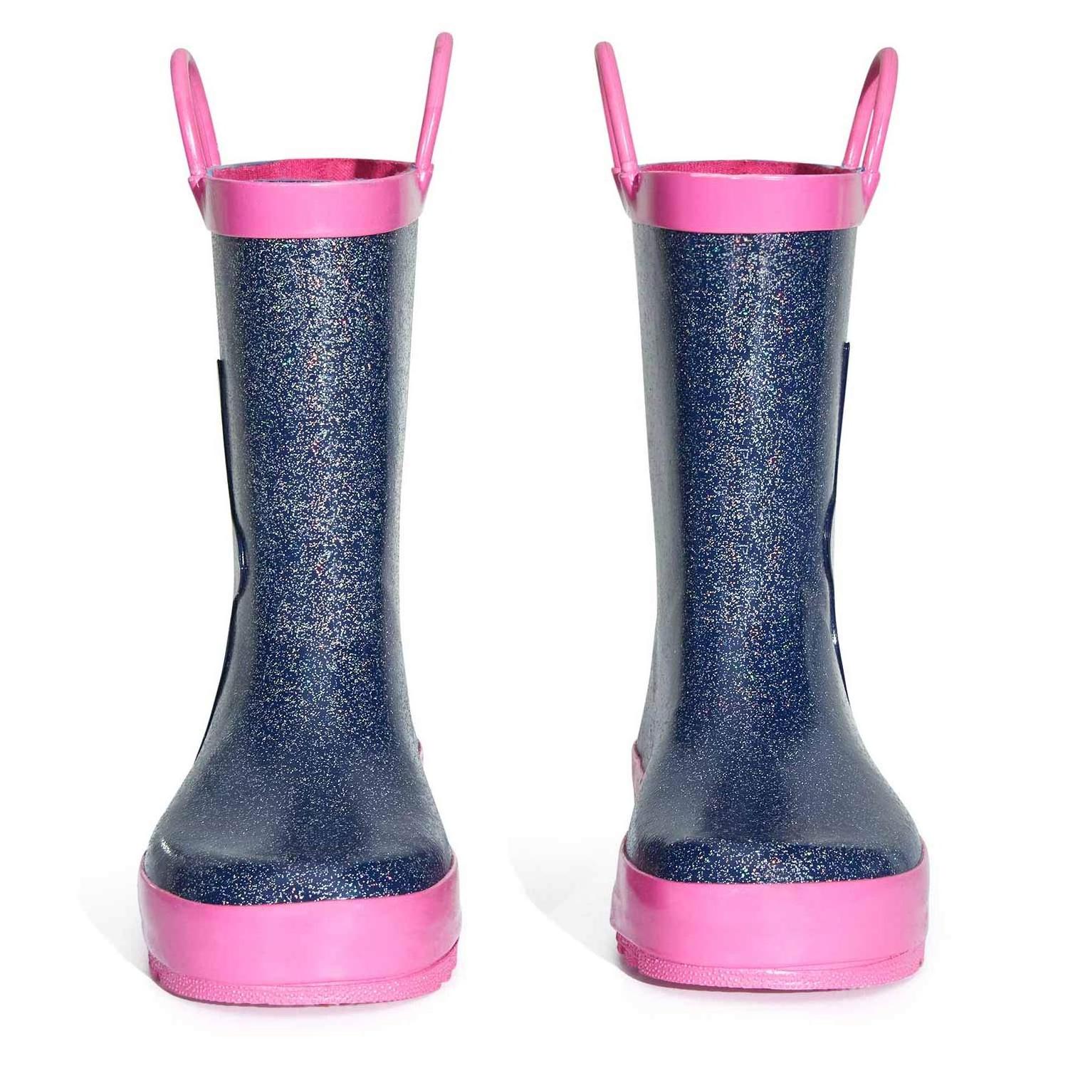 kids children baby girl custom printed rain boots