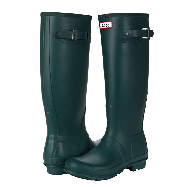 2022 Wholesale waterproof women fashion rubber rain boots for women