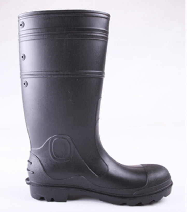 Durable Mens Rain boots PVC Gum Rain Custom Rain Boots with / without steel toe / steel plate