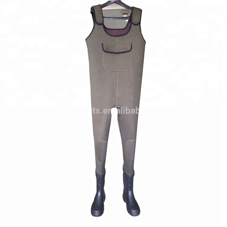 Hot Selling Hunting Wader Men fishing boots thick neoprene chest waders