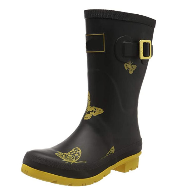 Hot Selling Waterproof Thick Wear Resistant Ladies Rubber Rain Boots Garden Boots Work Boots