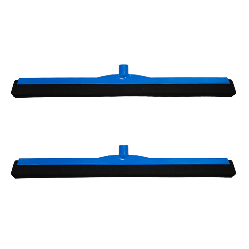 Heavy Duty Plastic Blue Industrial Foam Floor Squeegee Floor Wiper for Uneven Surface Cleaning