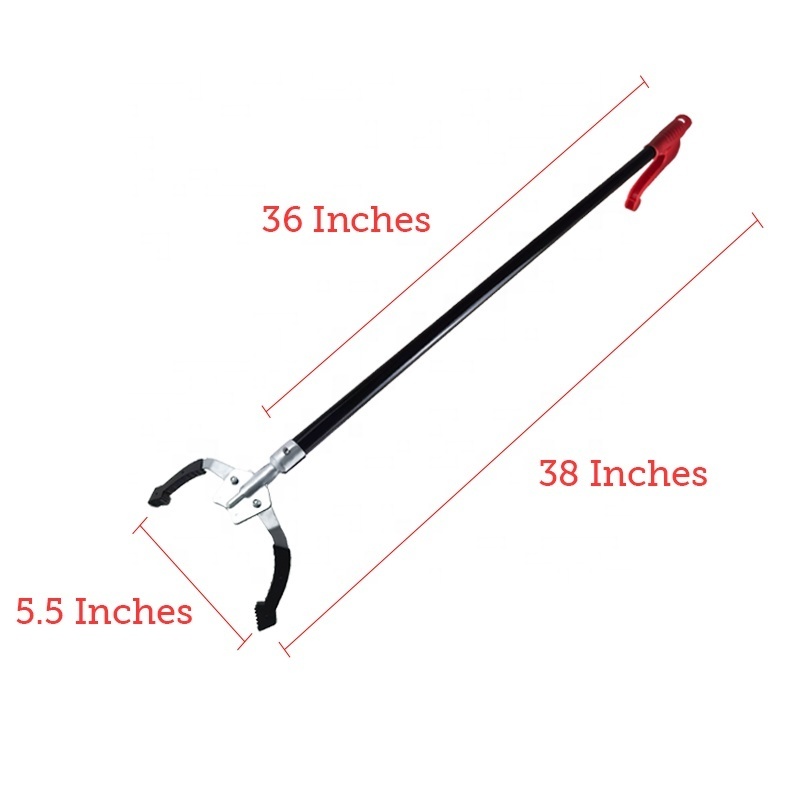 High Quality Aluminum 36 inch  Reacher Grabber Tool Trash Claw Grabber Hand Grabber for Reaching Arm Extension