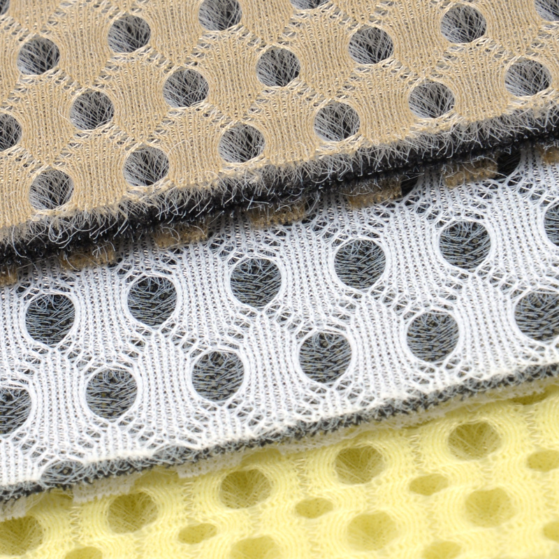 High Quality 3d Air Mesh Fabric For Mattress Floor Mat Polyester Sandwich Mesh Fabric 3d Air