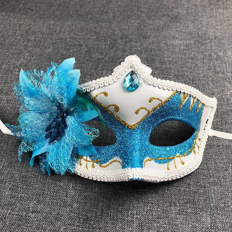 Wholesale Craft Feathers Masquerade Party Mask With Feather Venetian Halloween Carnival Wedding Christmas Bulk Mardi Gras Masks