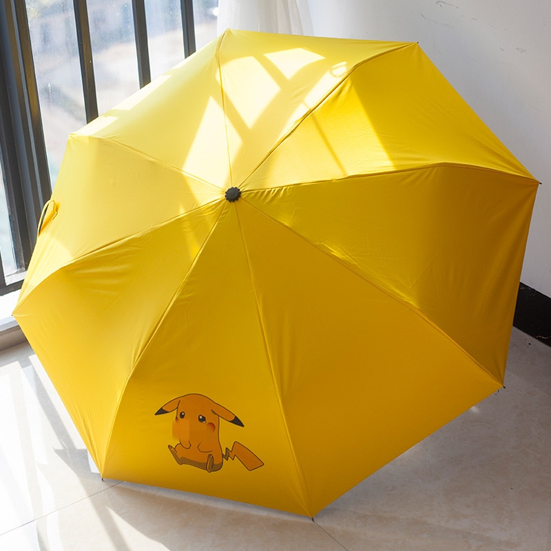 Multi-functional Sunny Day Rainy Day UV Protection Sunscreen Children's Cartoon Outdoor School Folding Umbrella