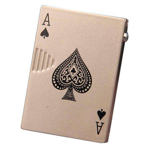 Hot Sale Lighter Jet Torch Turbo Ace Joker Playing Cards Windproof Metal Lighter Men Women Cigar Smoking Accessories