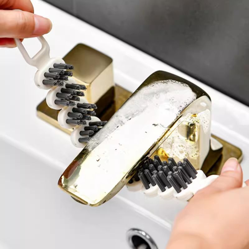 Creative Multifunctional Cleaning Brush Bathroom Shower Sink Scrubbing Brush Kitchen Flexible Cleaner Scrubber Brush