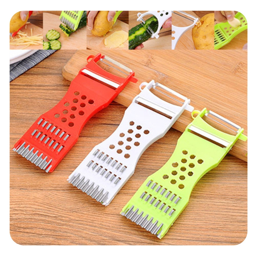 Restaurant Kitchen Peeler 5 in 1 Vegetable Slicer Cutting Fruit Vegetables Potato Cucumber Peeler Kitchen Tools