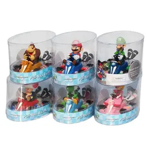 cartoon car mario luigi action figure pull-back vehicle Kart Cars Figure toys  Luigi mario pull back racers action figure