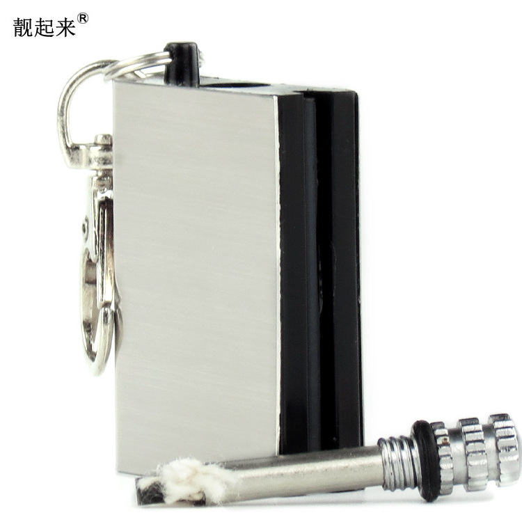 Convenient Metal Outdoor Camping Hiking Petroleum Kerosene Refillable Waterproof Classic Party BBQ Match Lighter