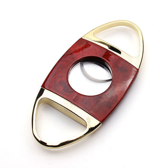 Luxury Cigar Cutter Knife Custom Stainless Steel Cigar Cutters  Double Blade V Cut Cigar Scissors Cutter Gift Sets  Accessories