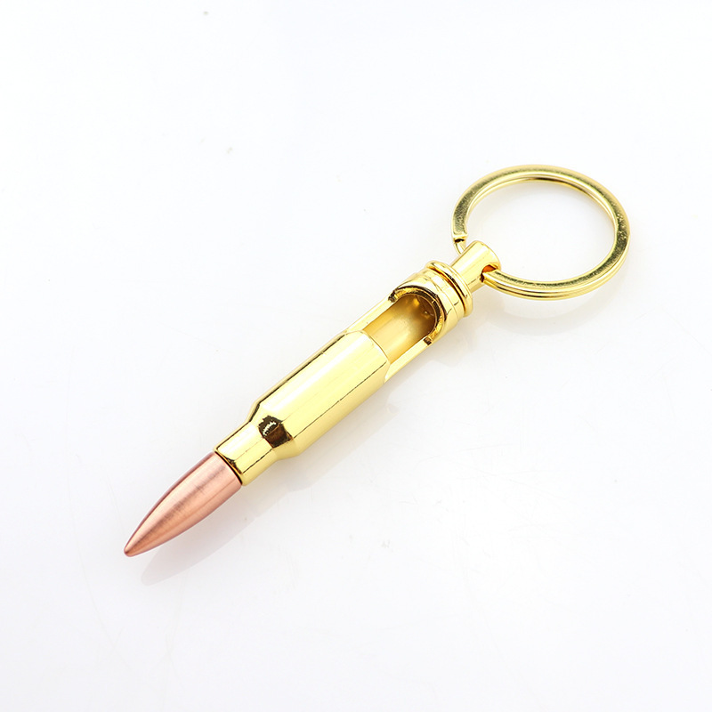 Custom Wholesale spot Sublimation Beer Speed Metal Bullet Bottle Opener