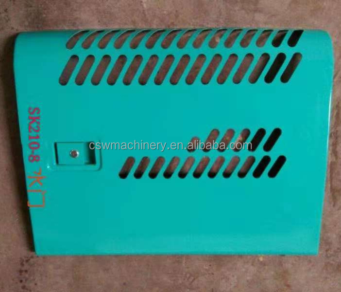 Excavator spare parts Kobelco SK210-8 hydraulic pump panel door radiator door engine cover