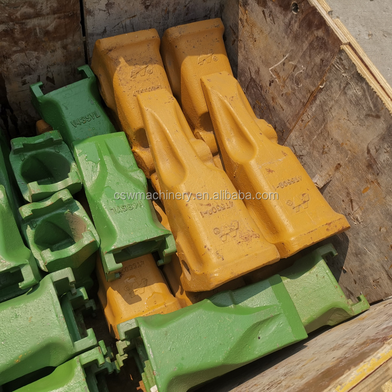 Excavator spare parts bucket tiger teeth for buckets ripper teeth