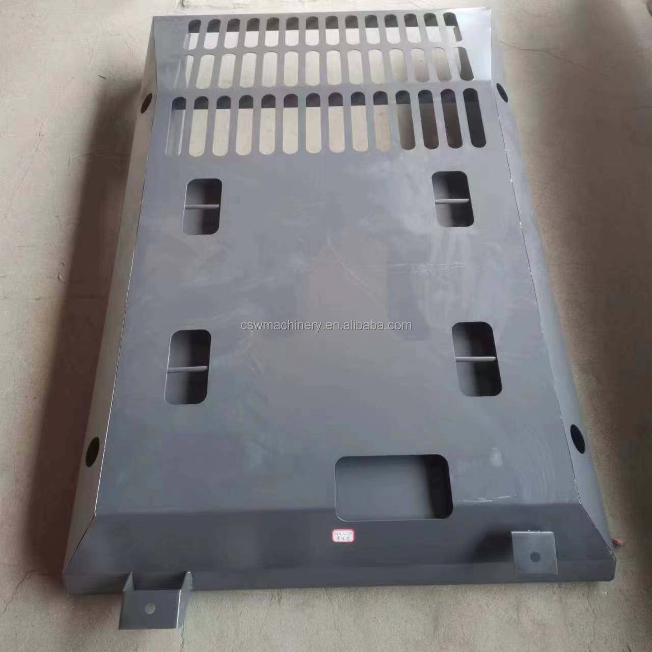 Heavy duty excavator cabin protection grill excavator cab guard for various brand excavators