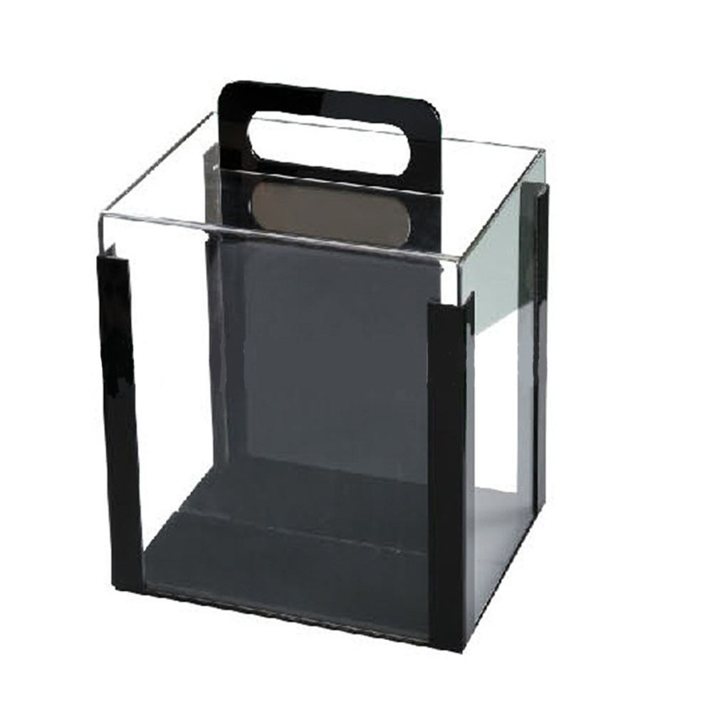 High Quality Acrylic 1000 Chip Suitcase Square Chip Storage Box Transparent Comes With 10 Trays