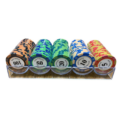 High Quality 4MM Mahjong Chips Multicolor Poker Chips Casino Poker Chips Set