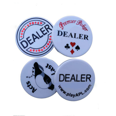 PS Chips Dealer Button 50MM Big Blind Small Blind All In Texas Dealer Button Chips Casino Dealer Button