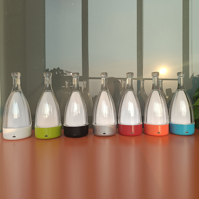 400ml Pet Plastic Beverage Fruit Juice Bottle Lamp Bulb Shape