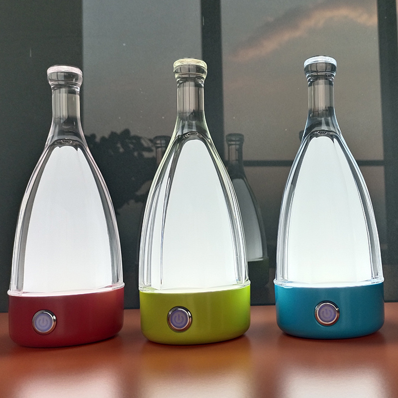 400ml Pet Plastic Beverage Fruit Juice Bottle Lamp Bulb Shape