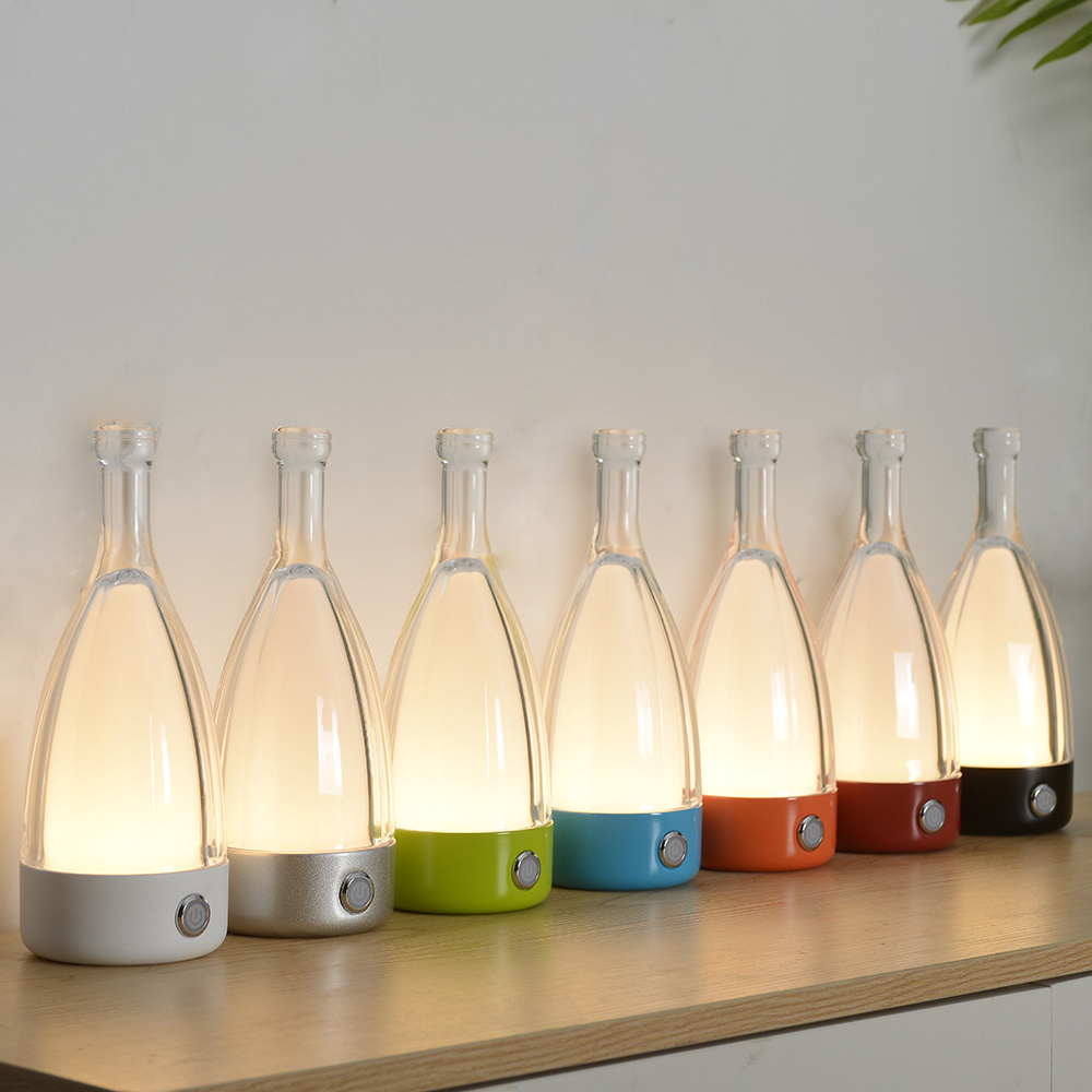 400ml Pet Plastic Beverage Fruit Juice Bottle Lamp Bulb Shape