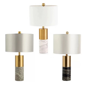 Modern Mushroom Table Lamp Iron Art Gold White Black Led Light Fixtures Study Table Decoration Bedroom Closets Beside Desk Lamp