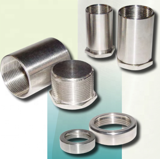 Metric Threaded  25mm  Stainless Steel Conduit Coupling, 316 Grade