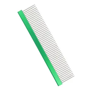 20-25cm Professional Color Cats Comb Stainless Steel Pet Row Comb Full Sparse Tooth Brush Modeling Open The Knot Dogs Comb