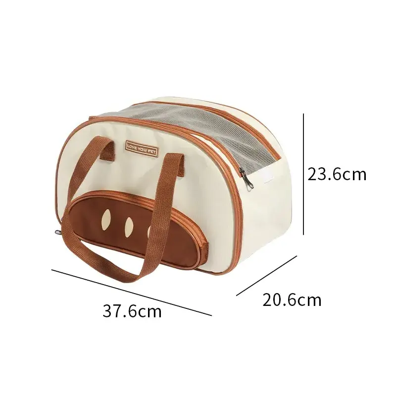 Cat Travel Bags Portable Pet Outdoor Tote Bag Exposed Head Small Dog Car Cross-body Bags