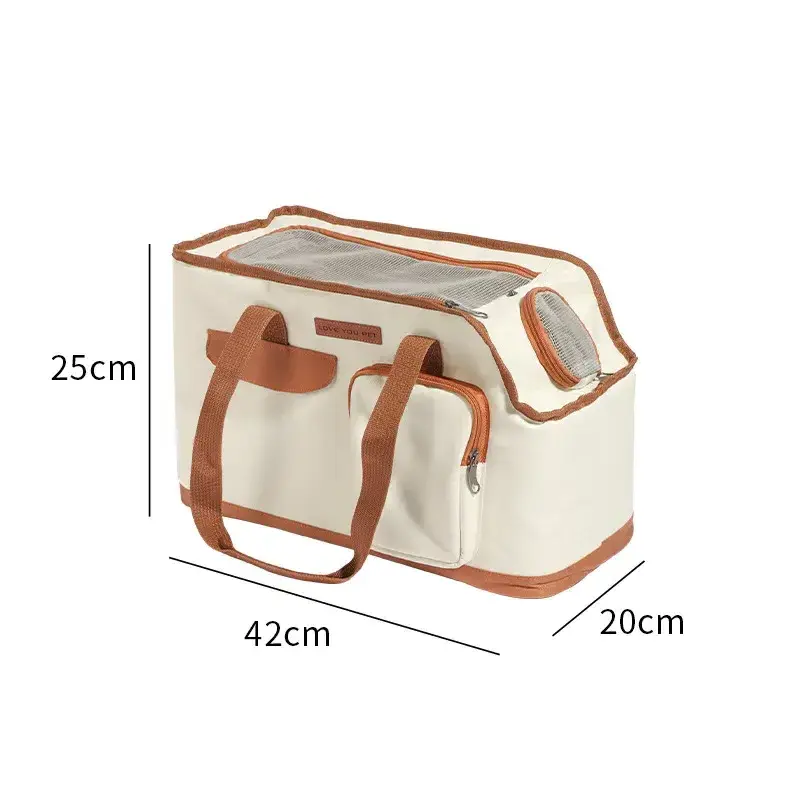 Cat Travel Bags Portable Pet Outdoor Tote Bag Exposed Head Small Dog Car Cross-body Bags