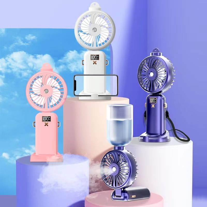 350ml Vacuum Flask Mini Umbrella USB Portable Electric Hand Mini Fan Girl Gift Set Wedding Gift