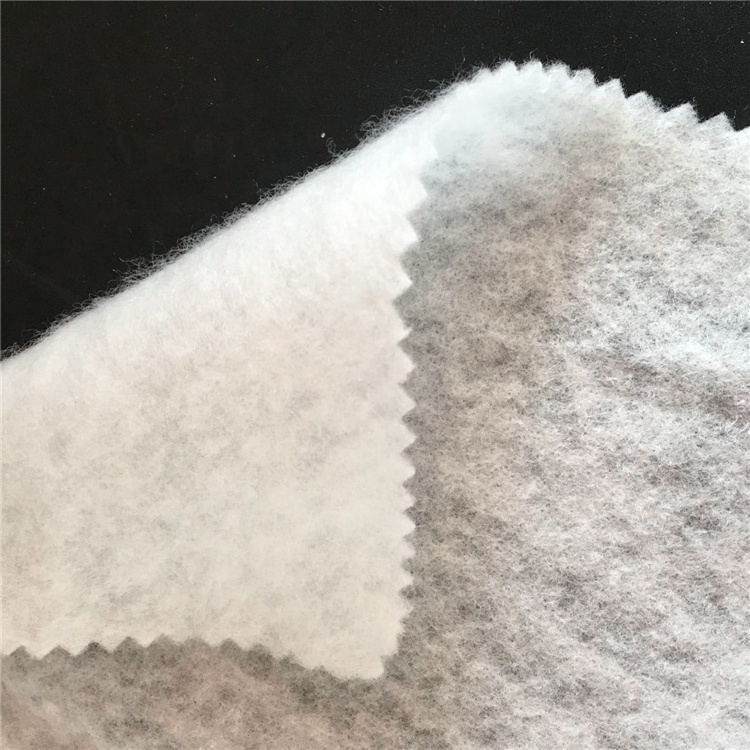 polyester needle punched nonwoven interlining fabric for felt carpet wadding of garment