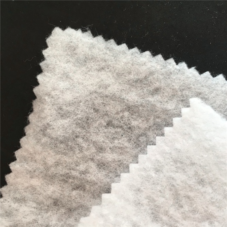 polyester needle punched nonwoven interlining fabric for felt carpet wadding of garment