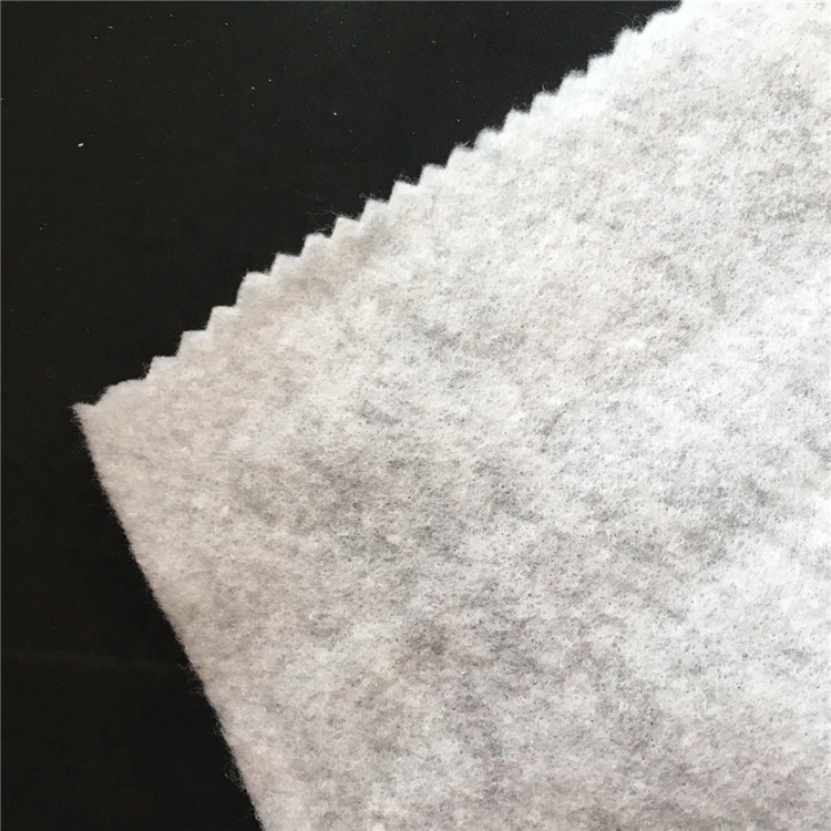 polyester needle punched nonwoven interlining fabric for felt carpet wadding of garment