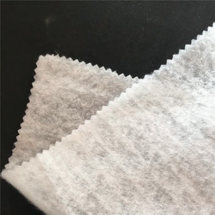 polyester needle punched nonwoven interlining fabric for felt carpet wadding of garment