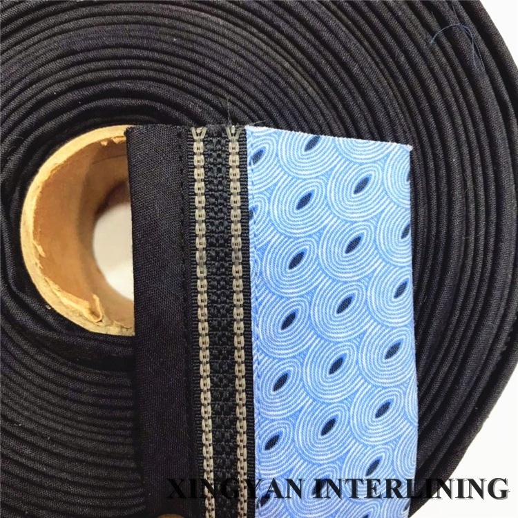 Anti-skid waistband lining and Non-slip trousers belt waist band interlining polyester material