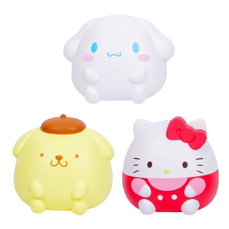 Kawaii anime Anti stress Toys Decompression Kuromi cinnamon Melody Stress Relief Hand Pinch Ball Squeeze Vent Toy