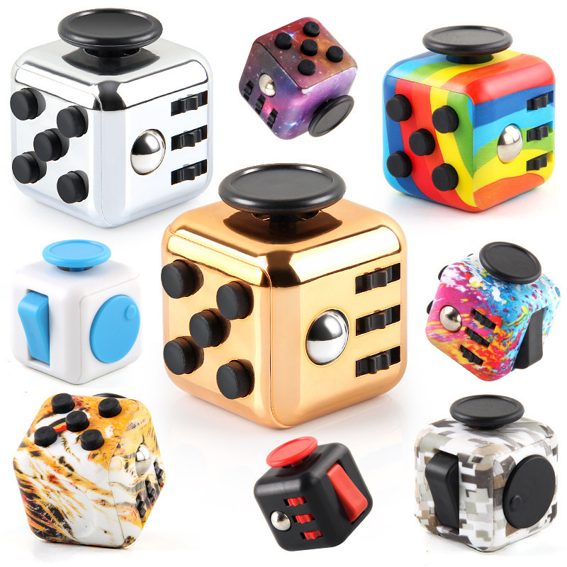 Autism Anti Stress Relief Toy Desk Cubo Finger Anxiety Autism Sensory Decompression Dice Toys