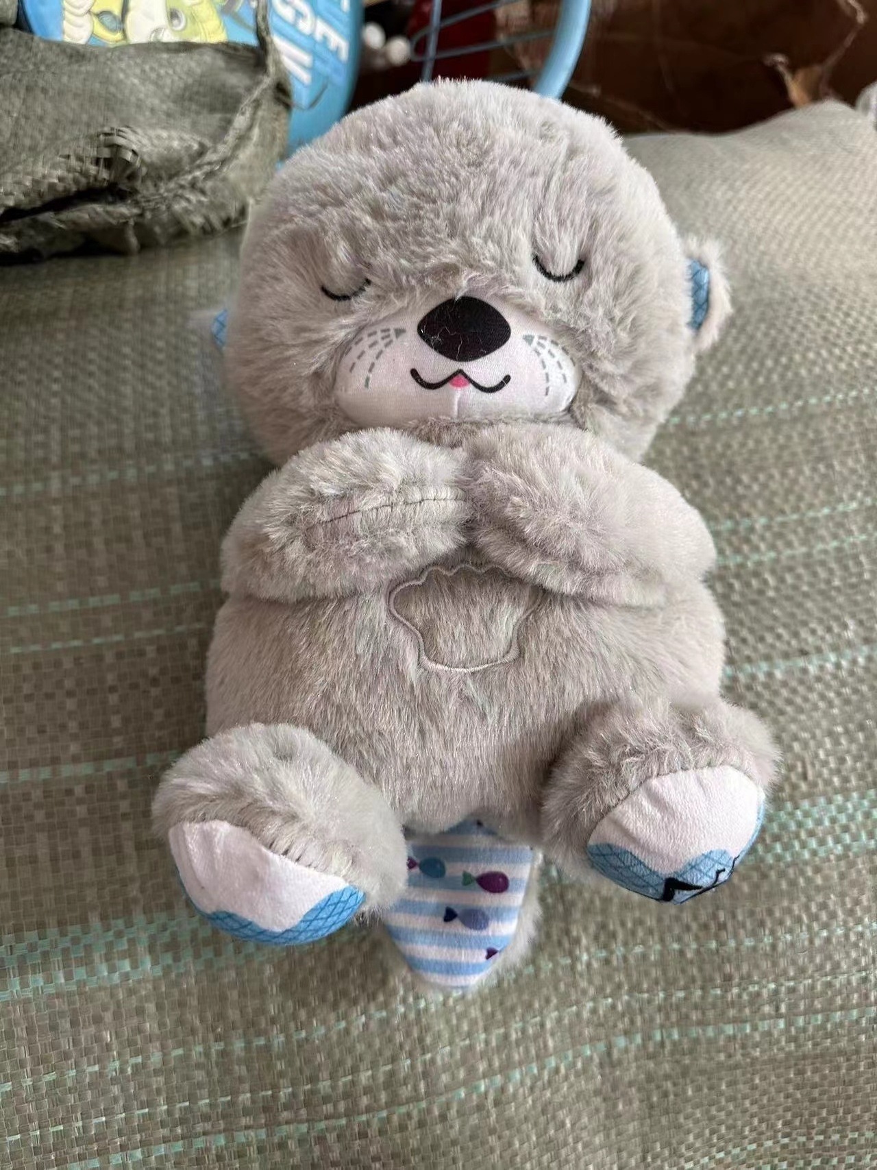 Traffic Toys To Soothe And Accompany Music Dolls Soft And Soothing To Sleep With Able To Breathe Small Otters Animal Plush