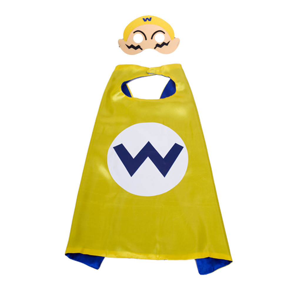 Wholesale Super Mario Series Capes Halloween Children's Cosplay Costumes mario plush toys