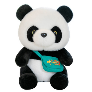 New Should Bag  Panda Doll Plush Toy Creative Panda Pillow Doll Stuffed Animals Toys Panda Birthday Gift Dolls home accessories