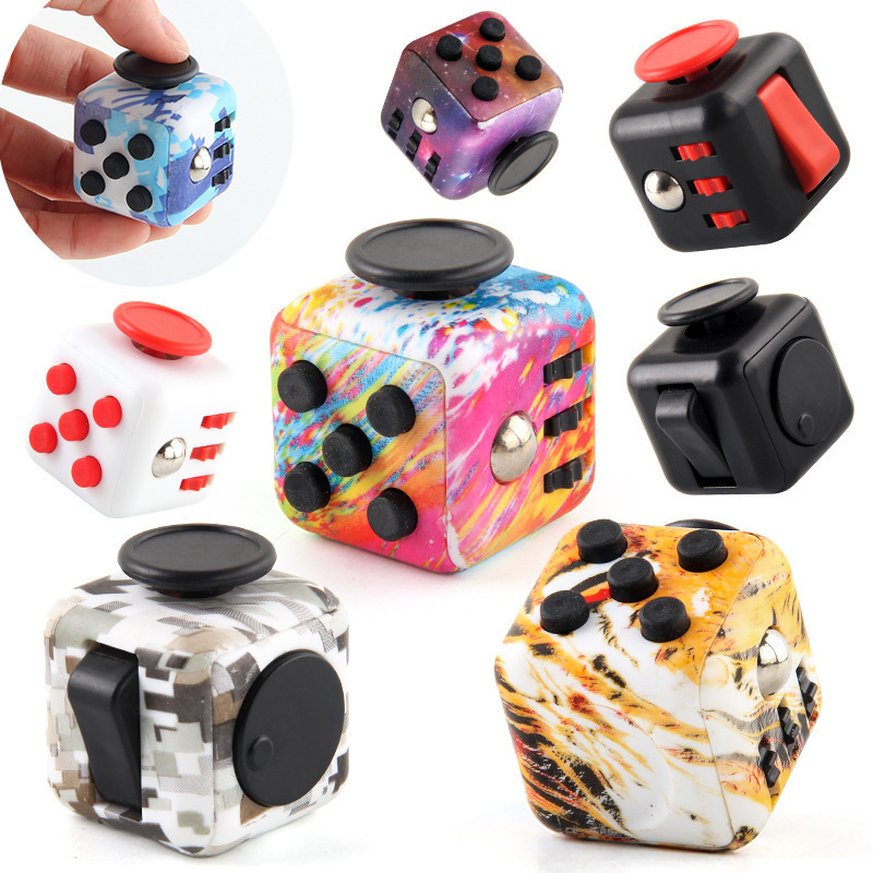 Autism Anti Stress Relief Toy Desk Cubo Finger Anxiety Autism Sensory Decompression Dice Toys