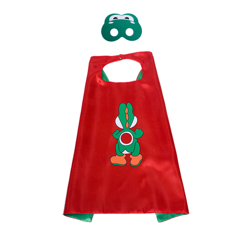 Wholesale Super Mario Series Capes Halloween Children's Cosplay Costumes mario plush toys