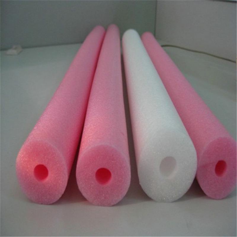 Tube packaging colorful epe round foam