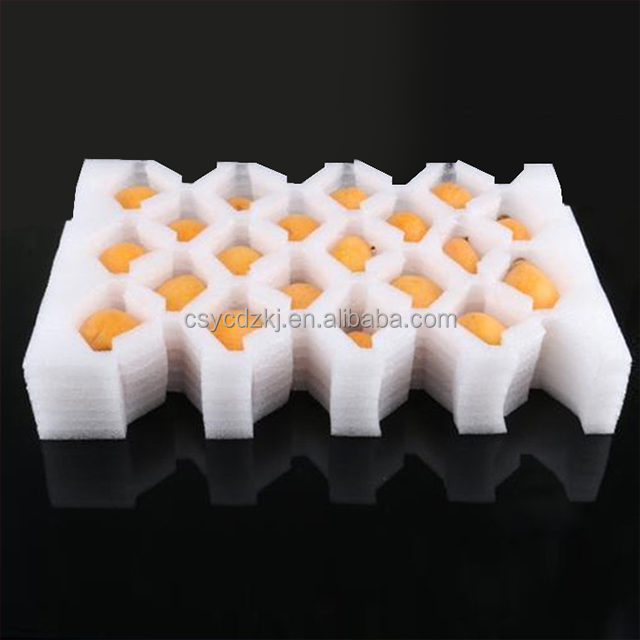 Polyurethane foam packaging EPE custom cut foam die cut foam packaging