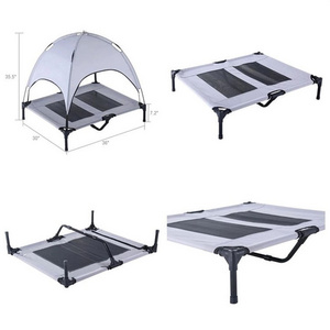 Yifan New design Dog Camp bed With Big Space Summer Outdoor Dog Tent Breathable Oxford Cloth Pet Cat Kennel Wholesale