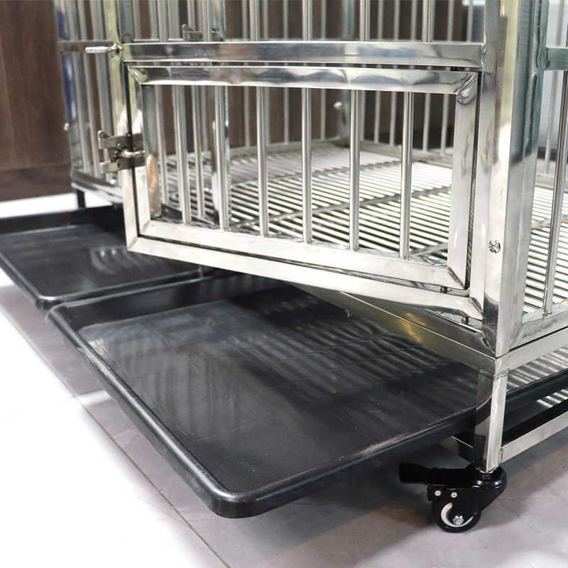 Wholesale stainless steel Dog Kennel/Aluminum Pet Cage/Dog Cage