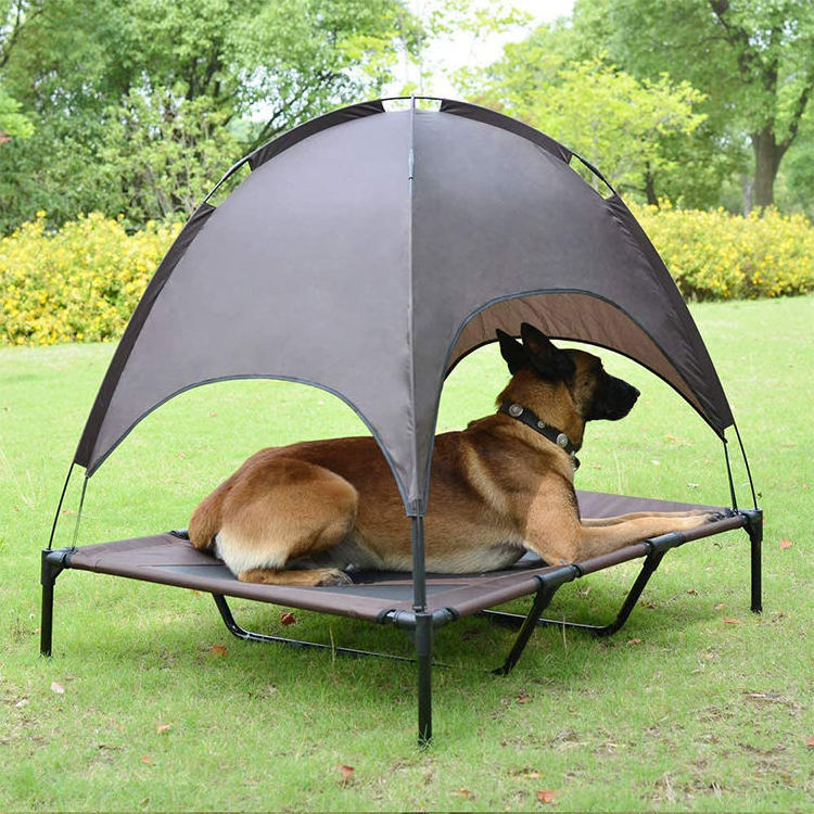 Yifan New design Dog Camp bed With Big Space Summer Outdoor Dog Tent Breathable Oxford Cloth Pet Cat Kennel Wholesale