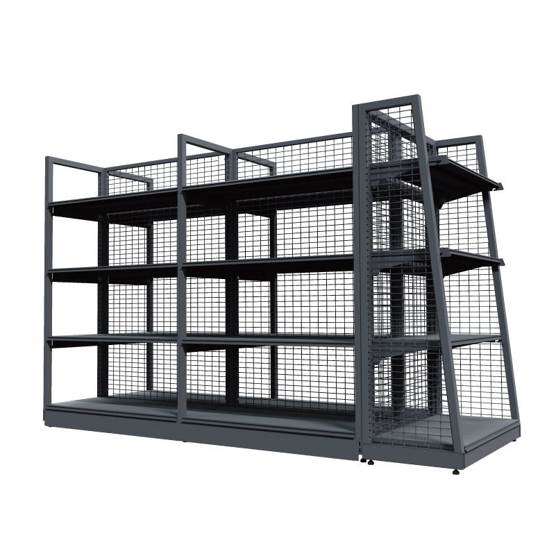 customized shelves 2022 high quality product wire mesh rack supermarket stacking racks